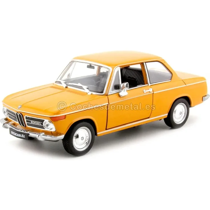 Welly 24053 BMW 2002ti orange Maßstab 1:24 Modellauto