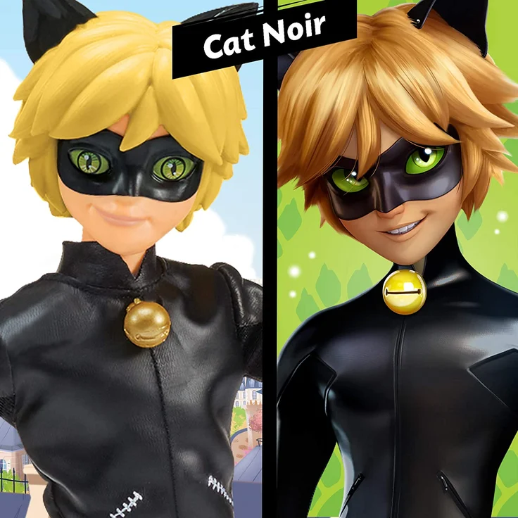 Miraculous doll Black Cat Cat Noir + accessories – Bild 7