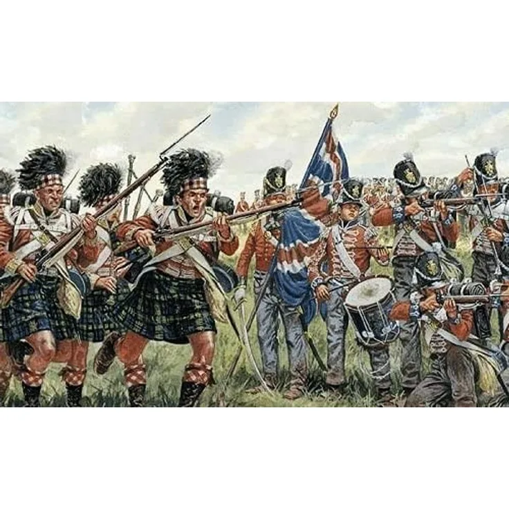 ITALERI - NAPOL. WARS. - BRITISH+SCOTS INFANTRY 1/72