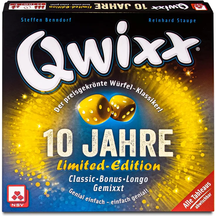 Qwixx - 10 Jahre Qwixx Edition