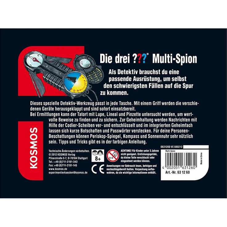 KOSMOS - Die drei ??? - Multi - Spion – Bild 2