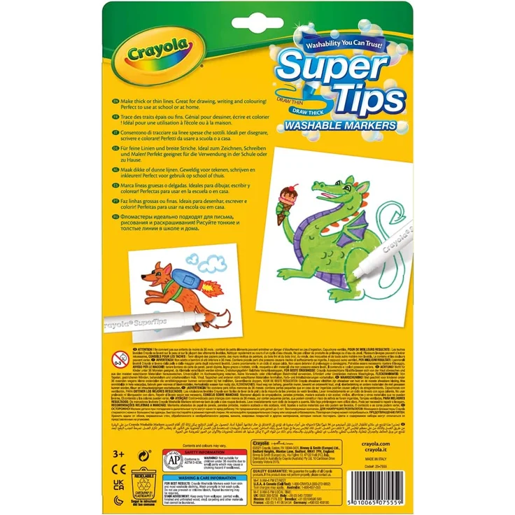 Crayola Fries ref 7555 Kugelschreiber und Bleistift Spiele – Bild 3