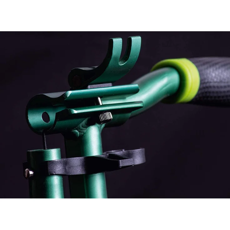 Six Degrees 511 'Aluminium Scooter 205 mm' Scooter, ab 6 Jahren, 5-fach höhenverstellbar bis 102 cm, klappbar, max. belastbar bis 100 kg, grün – Bild 5