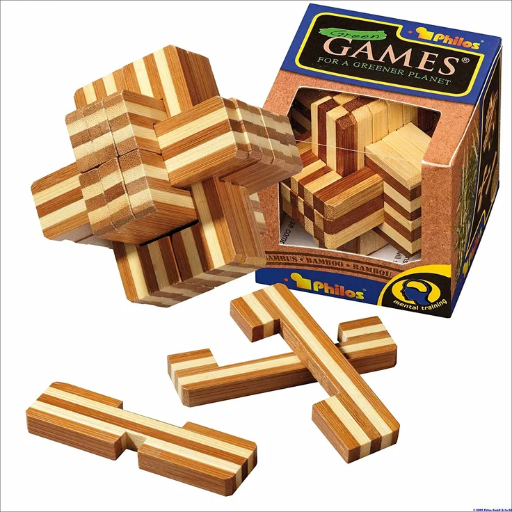 Philos Spiele Teuflischer Knoten, Bambus