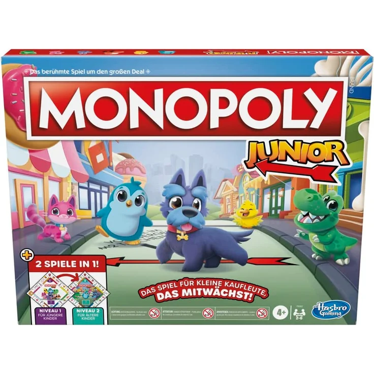 Hasbro F8562100 Monopoly Junior 2 Games in 1 – Bild 11