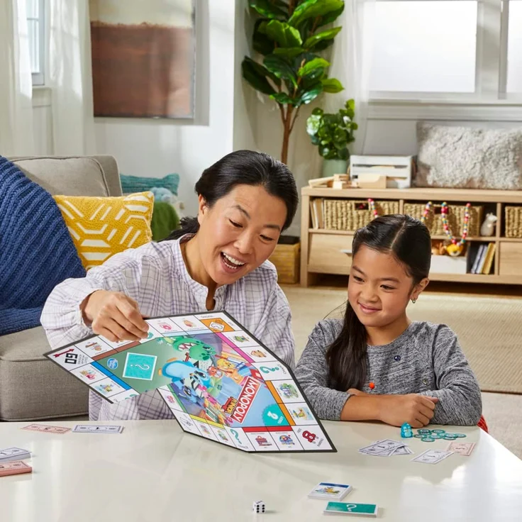 Hasbro F8562100 Monopoly Junior 2 Games in 1 – Bild 8