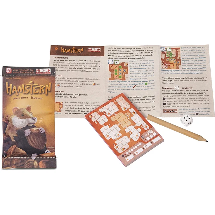 NSV 3602 - Minnys, Hamstern, Würfelspiel, Mitbringspiel – Bild 2