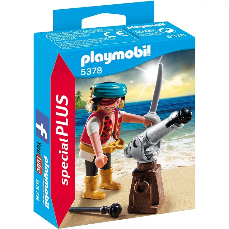 Playmobil 5378 - Pirat mit Kanone