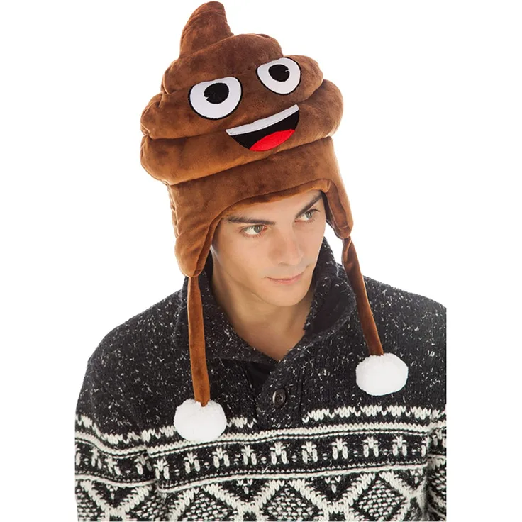 Emoji Kackhaufen Mütze