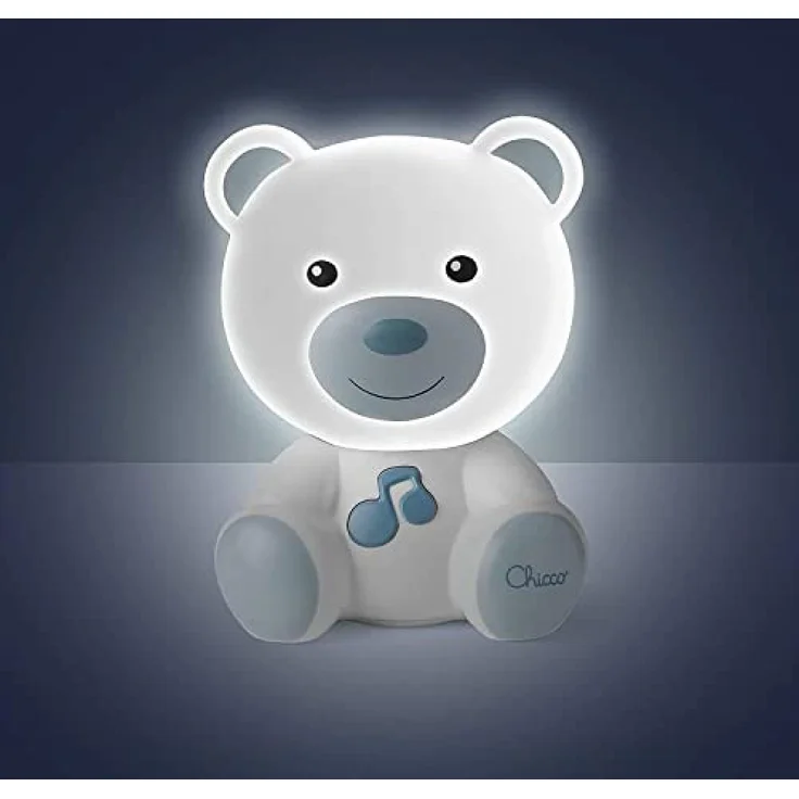 Chicco Traumlicht, Nachtlicht mit Musik, Blau – Bild 1