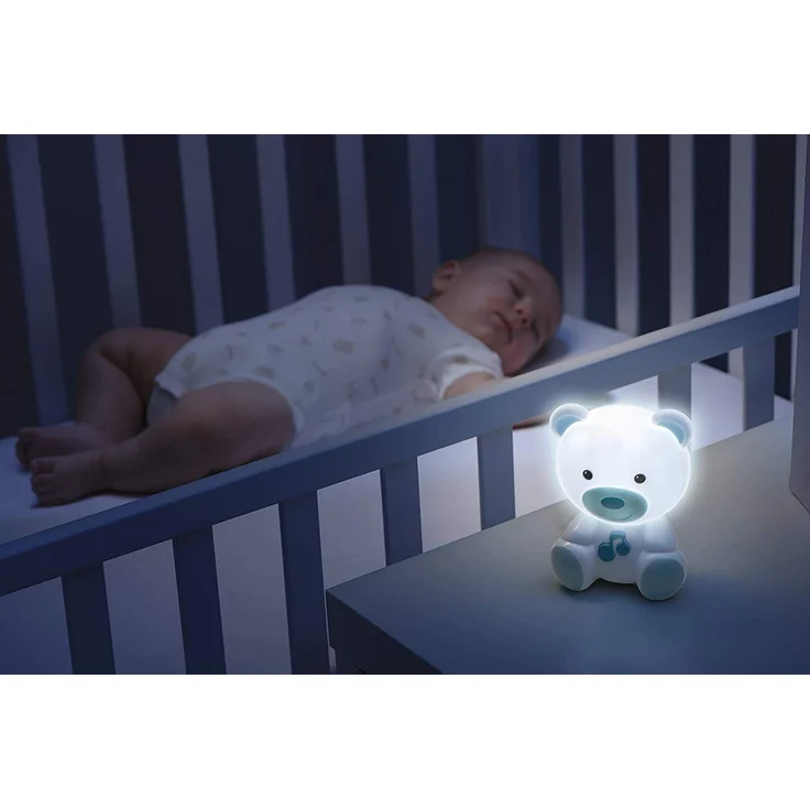 Chicco Traumlicht, Nachtlicht mit Musik, Blau – Bild 4