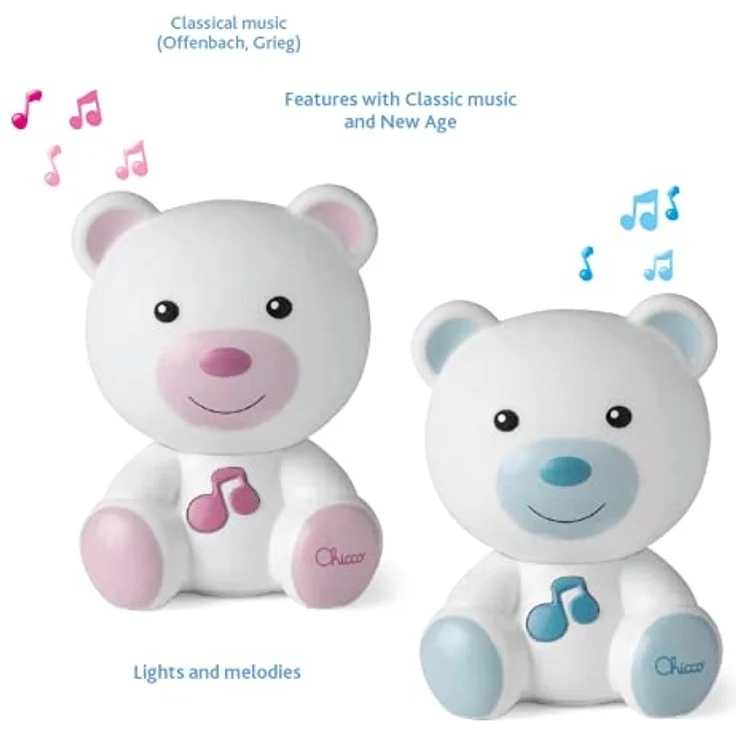 Chicco Traumlicht, Nachtlicht mit Musik, Blau – Bild 6