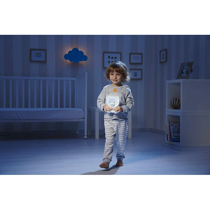 Chicco Traumlicht, Nachtlicht mit Musik, Blau – Bild 5