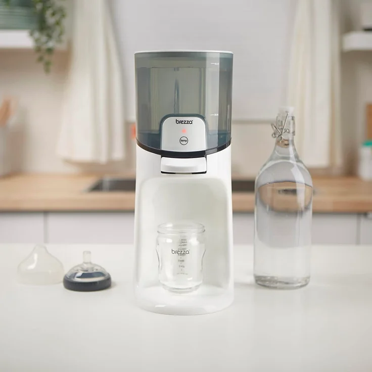 Baby Brezza - Instant Warmer - Ein Intelligenter Flaschenwärmer - Bereitet und liefert auf der Stelle warmes Wasser mit der idealen - Temperaturfür die Babyflasche weiß/schwarz - Preisvergleich – Bild 4