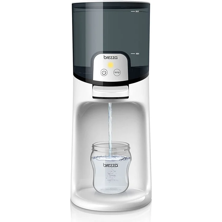 Baby Brezza - Instant Warmer - Ein Intelligenter Flaschenwärmer - Bereitet und liefert auf der Stelle warmes Wasser mit der idealen - Temperaturfür die Babyflasche weiß/schwarz - Preisvergleich – Bild 2