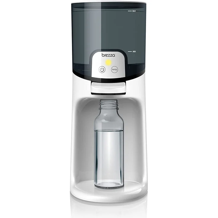 Baby Brezza - Instant Warmer - Ein Intelligenter Flaschenwärmer - Bereitet und liefert auf der Stelle warmes Wasser mit der idealen - Temperaturfür die Babyflasche weiß/schwarz - Preisvergleich – Bild 3