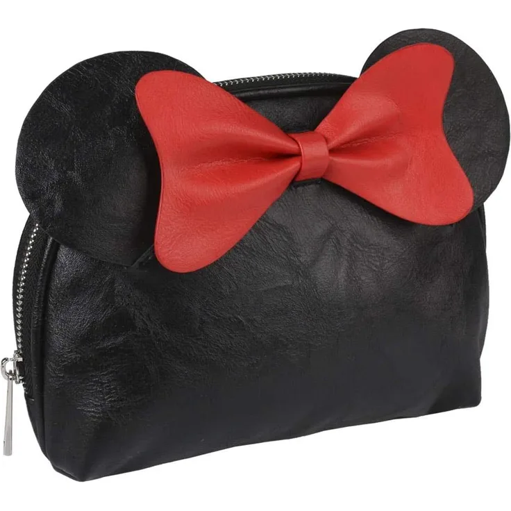 Cerdá Neceser Baño Minnie Rucksack, 23 cm, Schwarz (Negro)