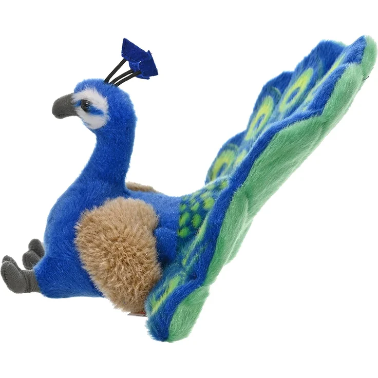 Wild Republic Plüsch Pfau, Cuddlekins Kuscheltier, Plüschtier, 20cm – Bild 7