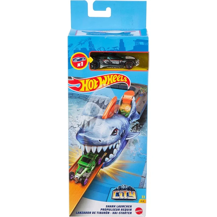 Hot Wheels City Nemesis Launcher 1 St. sortiert – Bild 8