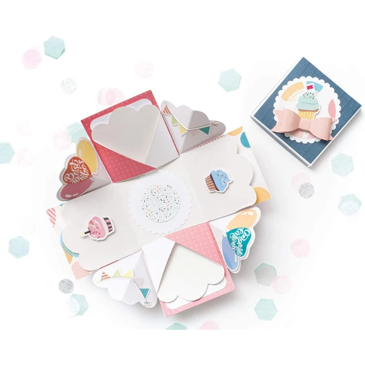 Folia Bastelset Explosionsbox Party – Bild 5