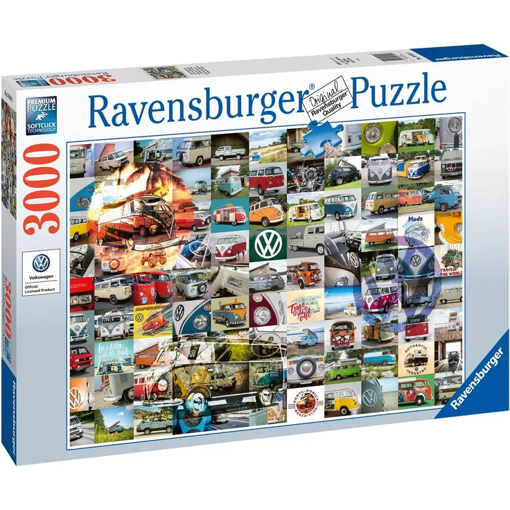 Ravensburger Puzzle 3000 Teile 99 VW Bulli Moments – Bild 11