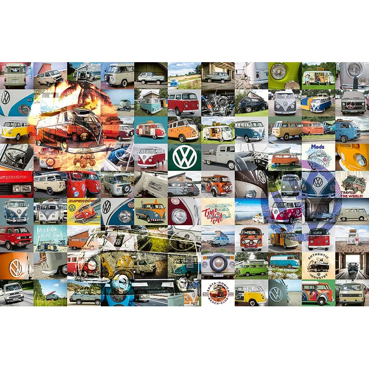 Ravensburger Puzzle 3000 Teile 99 VW Bulli Moments – Bild 10