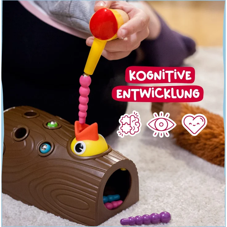 Nene Toys Füttern das Baby Küken – Lernspielzeug für Jungen und Mädchen 2 3 4 Jahre Alt – Magnetisches Kinderspiel zur Kognitiven und Emotionale Entwicklung von Fähigkeiten für Babys Vorschülern – Bild 5