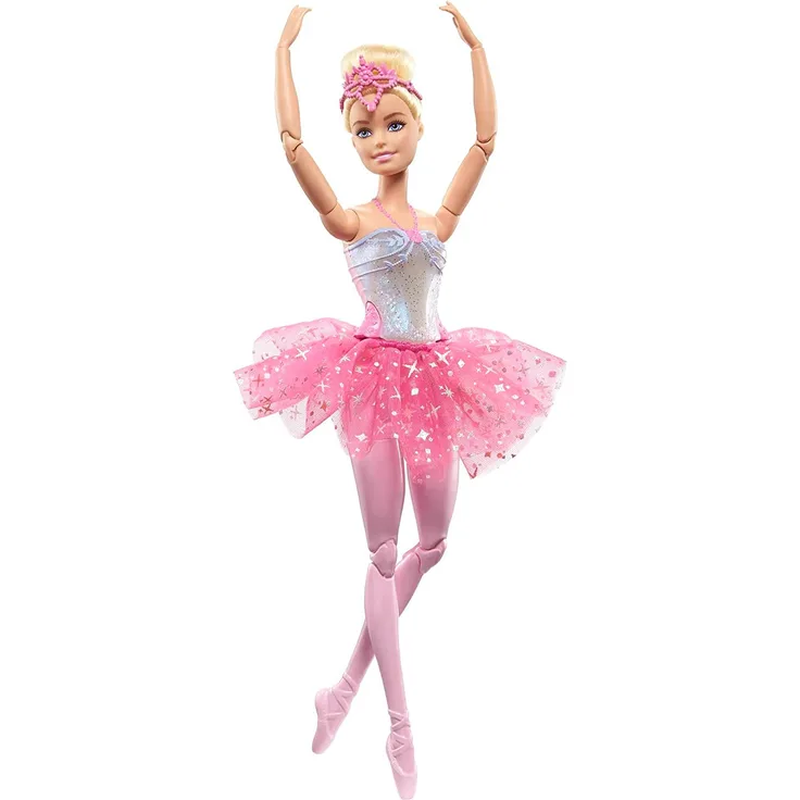 Barbie Doll Mattel Barbie Ballerina Magic Lights Doll Blonde HLC25