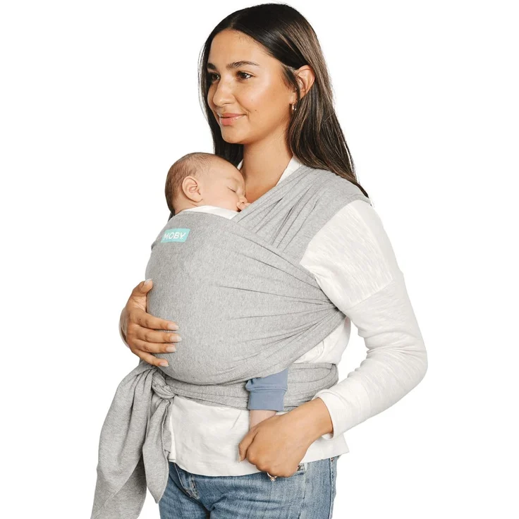 MOBY MCL-GRAY Classic Wrap, grau – Bild 1