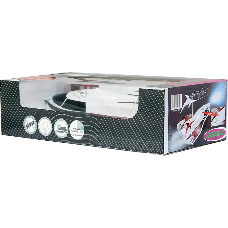 RC Schwertfisch Speedboot Jungen 40 MHz 39,5 cm weiß – Bild 7