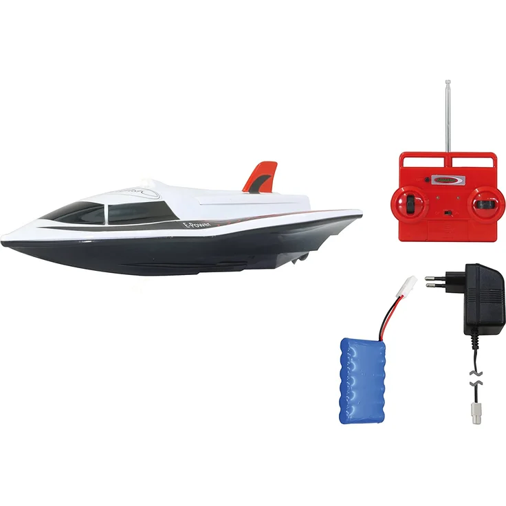 RC Schwertfisch Speedboot Jungen 40 MHz 39,5 cm weiß – Bild 4