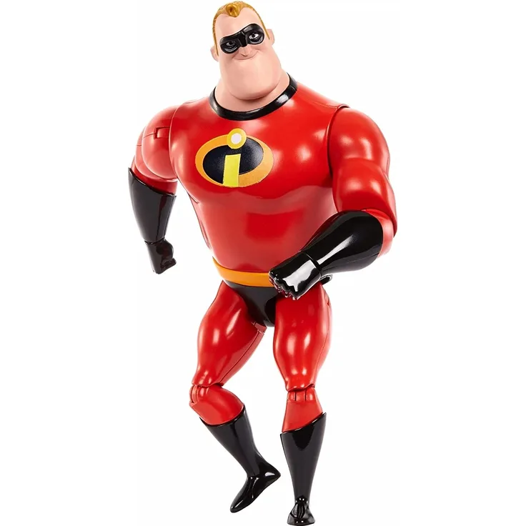 Disney Spielfigur Pixar Mr. Incredible junior 17 cm rot/schwarz