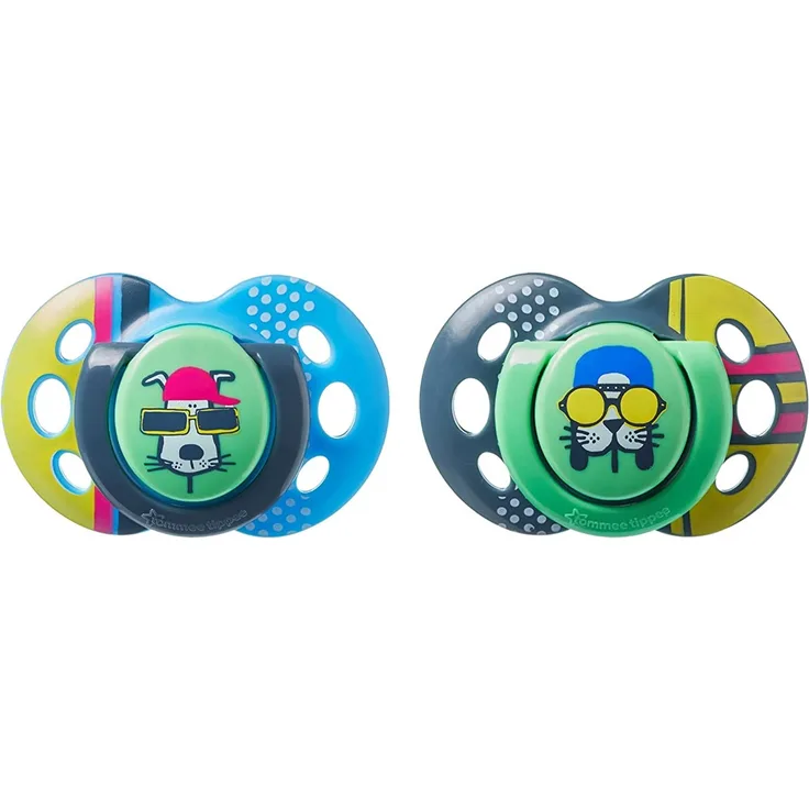 Tommee Tippee Fun Style Klassischer Babyschnuller Kieferorthopädisch Silikon