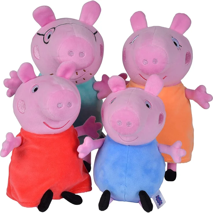 Simba Peppa Pig 4-tlg. Familienset im Auto – Bild 2