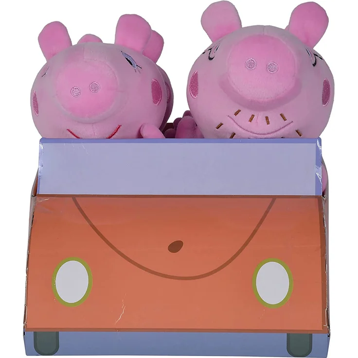 Simba Peppa Pig 4-tlg. Familienset im Auto – Bild 4