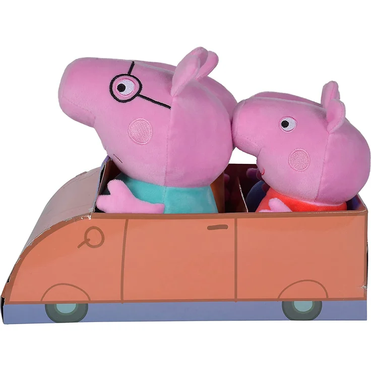 Simba Peppa Pig 4-tlg. Familienset im Auto – Bild 3