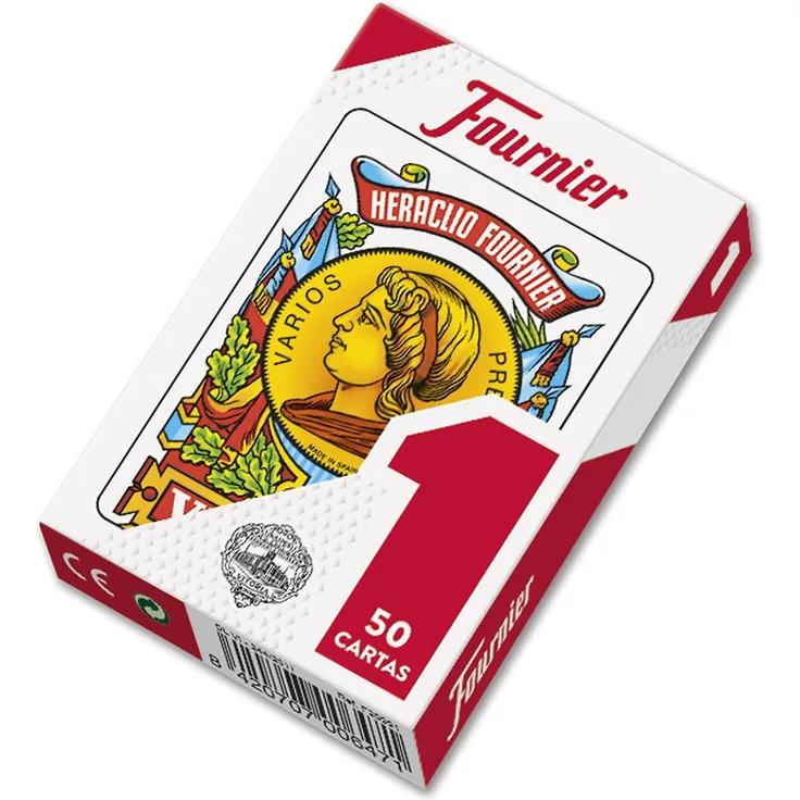 Fournier spanischen f20991 – Deck Nr. 1, 50 Karten, zufällige Auswahl: Farben