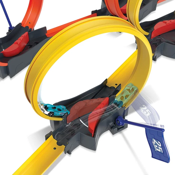Hot Wheels HDR83 Play vehicle track Indoor 4 Jahr(e) Mehrfarbig Rot - Preisvergleich – Bild 6