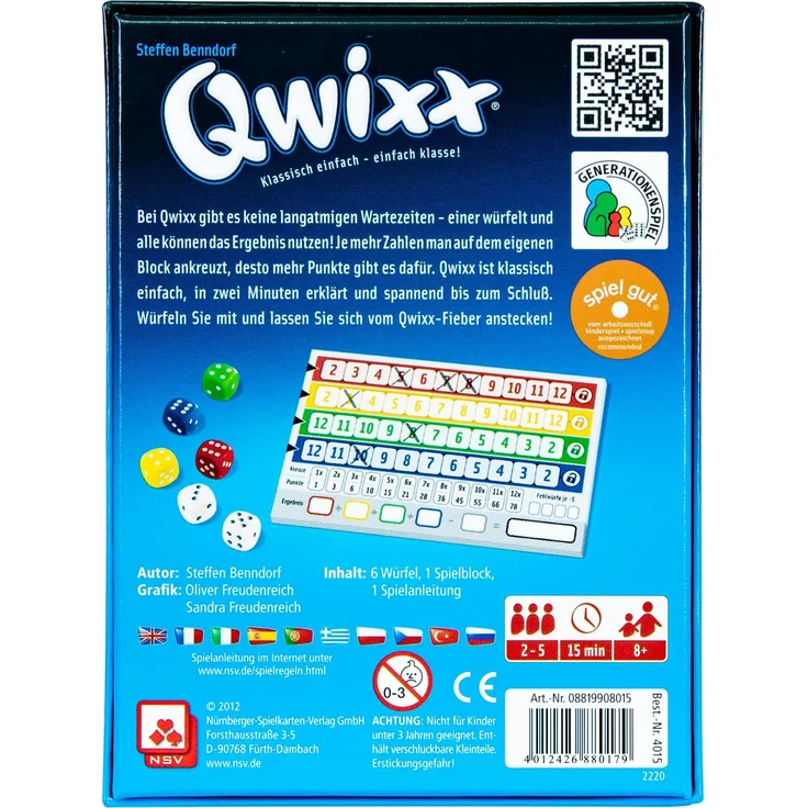 Qwixx - Das Würfelspiel – Bild 2