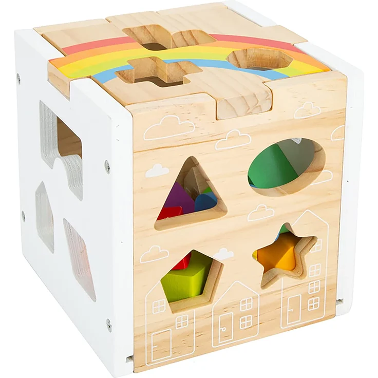 Steckwürfel Regenbogen – Bild 6