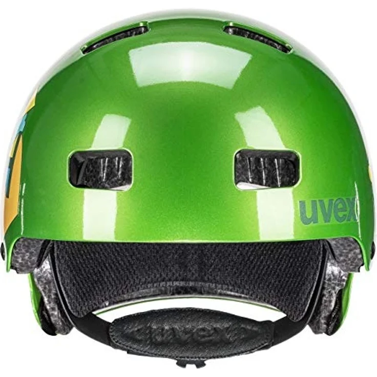 Uvex Unisex Jugend, kid 3 Fahrradhelm, green, 55-58 cm – Bild 2