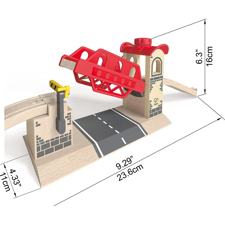 Hape E3709 Railway Spielzeug-Zugbrücke – Bild 7