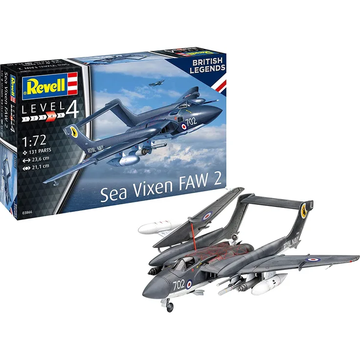 De Havilland Sea Vixen FAW 2 70th Anniversary 1:72