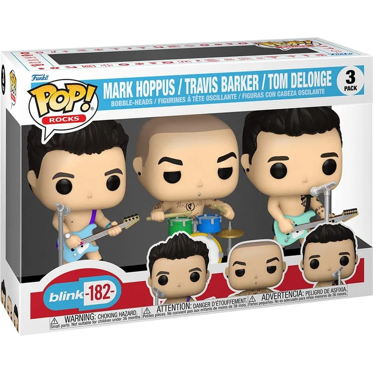 POP Rocks - Blink-182- Mark /Travis /Tom 3er-Pack – Bild 2