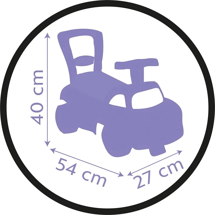 Smoby SMOBY Ride Minnie Pusher Pink – Bild 5