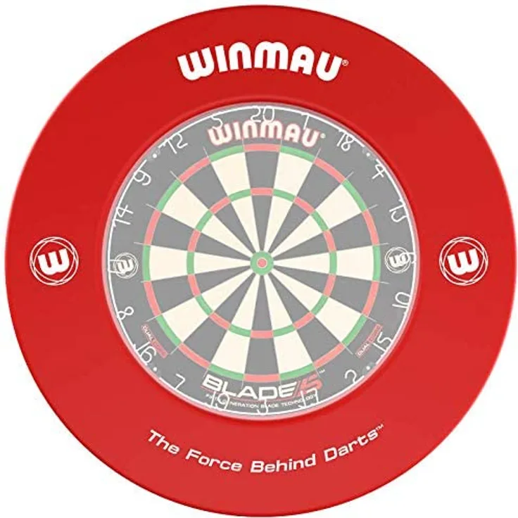 WINMAU Printed Red Dartscheibe Surround