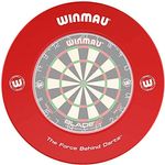 WINMAU Printed Red Dartscheibe Surround