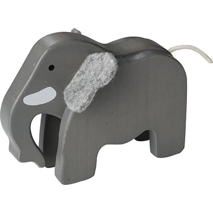 Everearth protagonist Elefant grau 15x11x4 cm