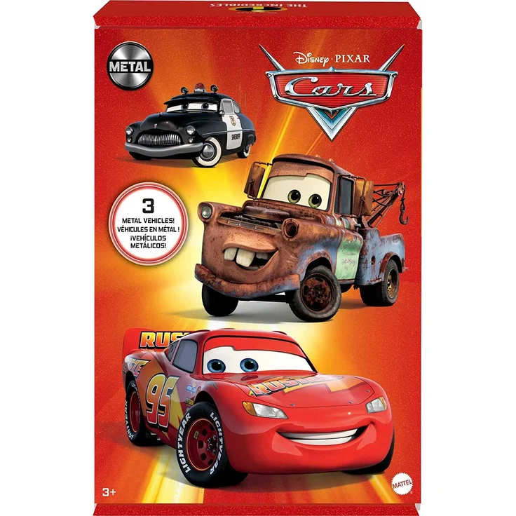 Mattel HBW14 - Disney Pixar - Cars - 3 Fahrzeuge, Die-Cast, Geschenkbox – Bild 6