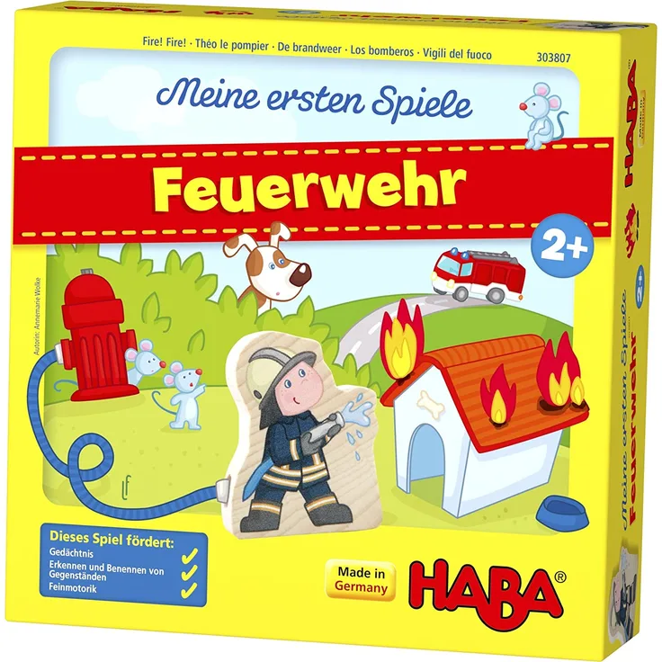 Haba Kinderspiel Feuerwehr